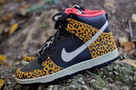 leopard nike dunks|nike dunk high.